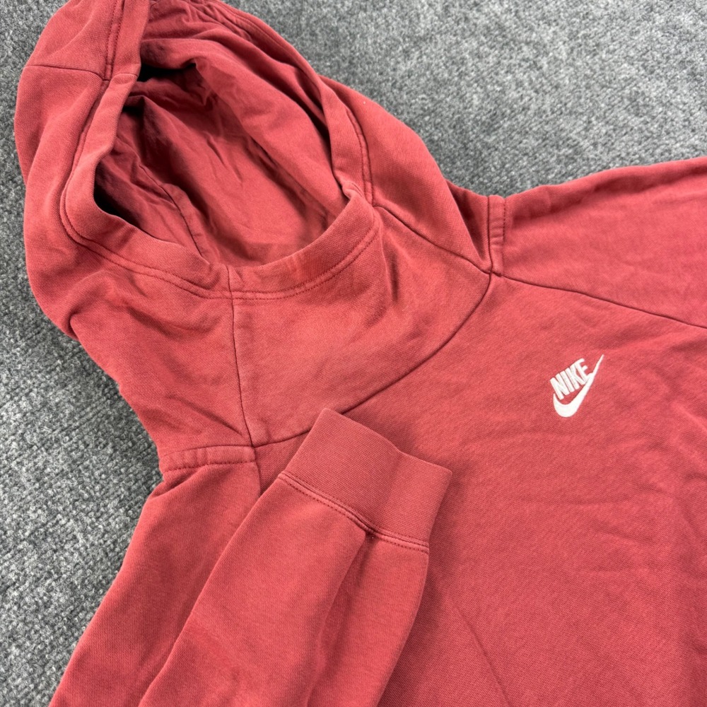 Nike Hoodie Medium Red BV4116-661 Essential Pullover Mens